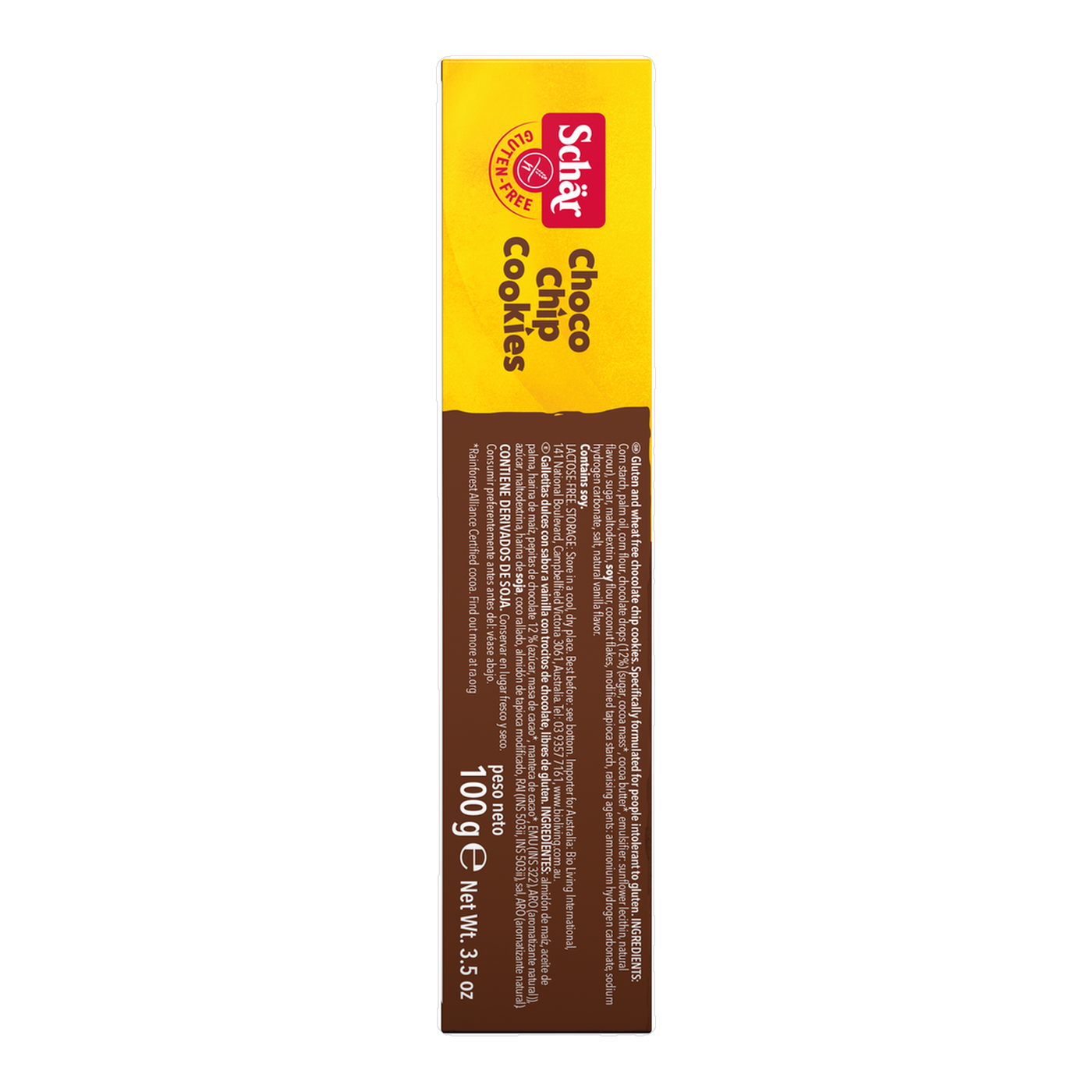 Choco Chip Sin Gluten 100g